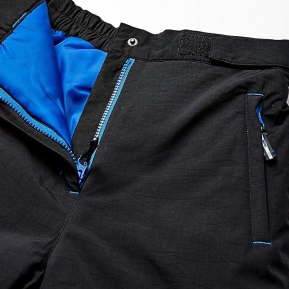 Boys Black Ski Snowboard Snow Pants Size XL (10) NWT - Picture 2 of 14